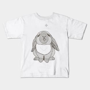 Snowflake rabbit Kids T-Shirt